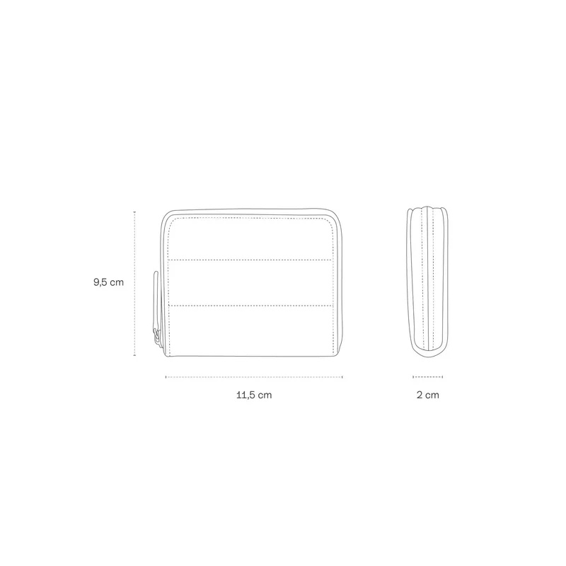 Kapten and Son Damenbörse Wallet Louvre Cord black