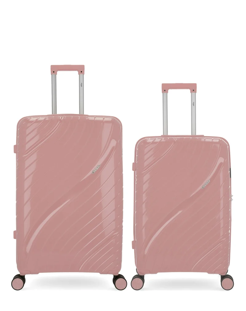 OBAGO – 2er-Pack – Großer Koffer und mittelgroßer Koffer LYRA