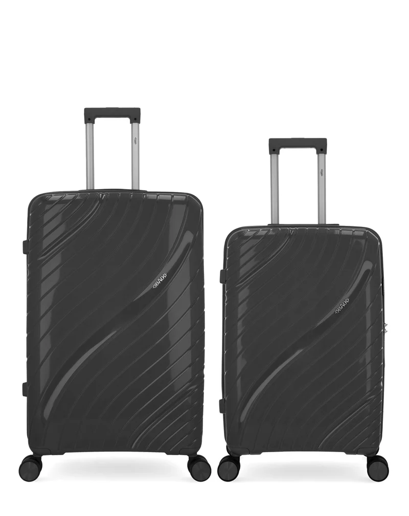 OBAGO – 2er-Pack – Großer Koffer und mittelgroßer Koffer LYRA