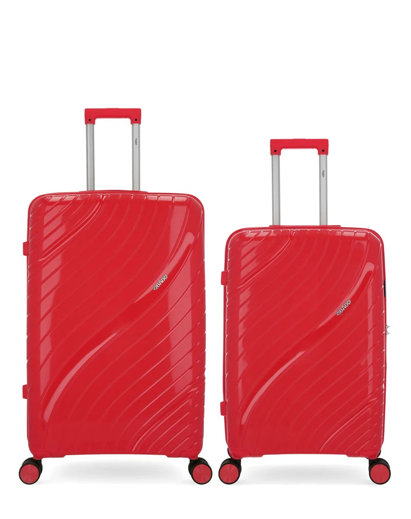 OBAGO – 2er-Pack – Großer Koffer und mittelgroßer Koffer LYRA