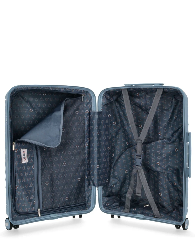 OBAGO – 2er-Pack – Mittelgroßer Koffer und Handgepäck VELA