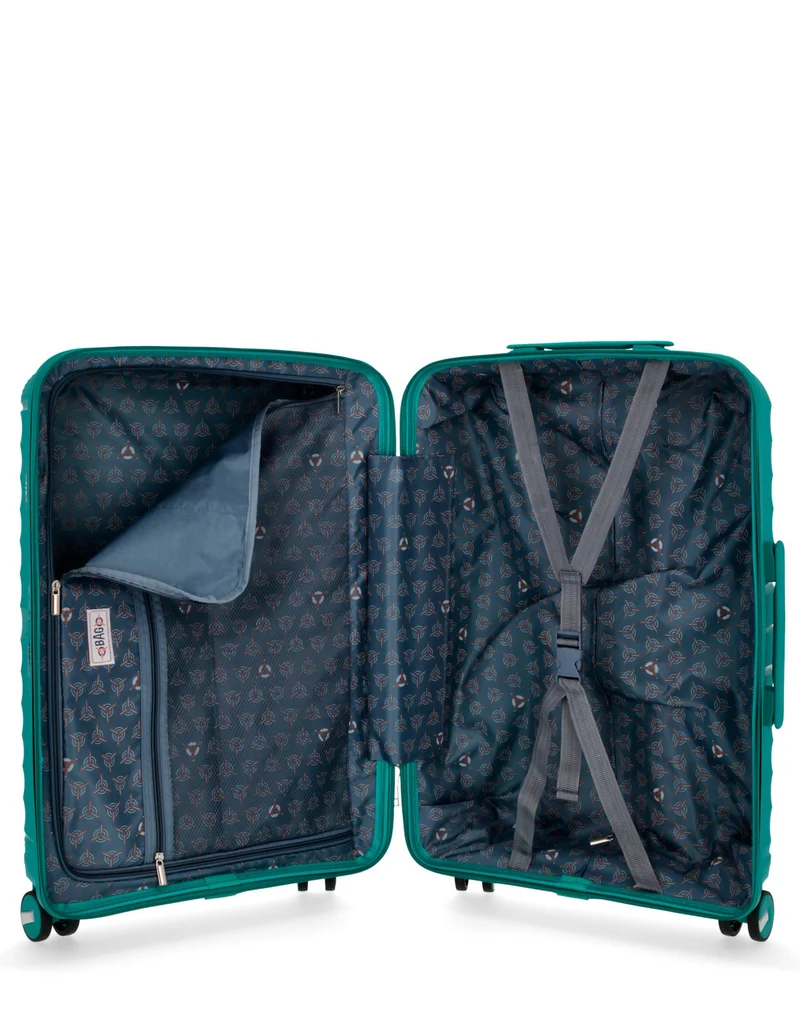 OBAGO – 2er-Pack – Mittelgroßer Koffer und Handgepäck VELA
