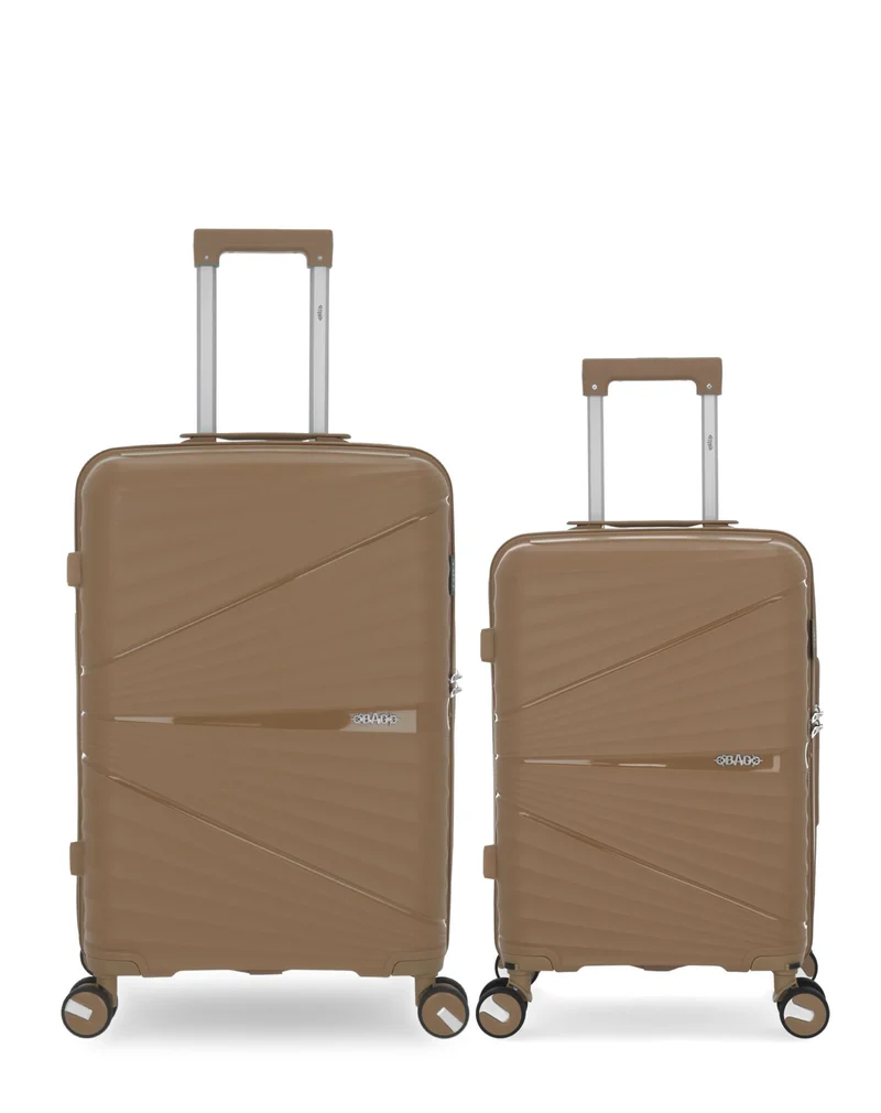 OBAGO – 2er-Pack – Mittelgroßer Koffer und Handgepäck VELA