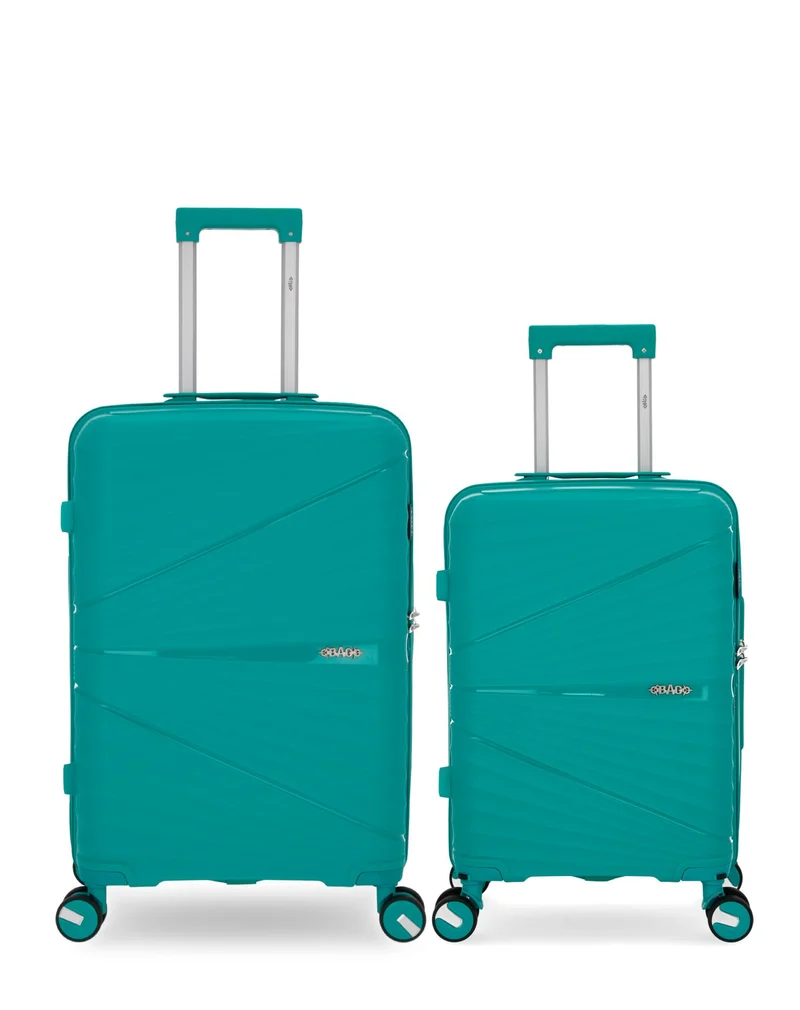 OBAGO – 2er-Pack – Mittelgroßer Koffer und Handgepäck VELA