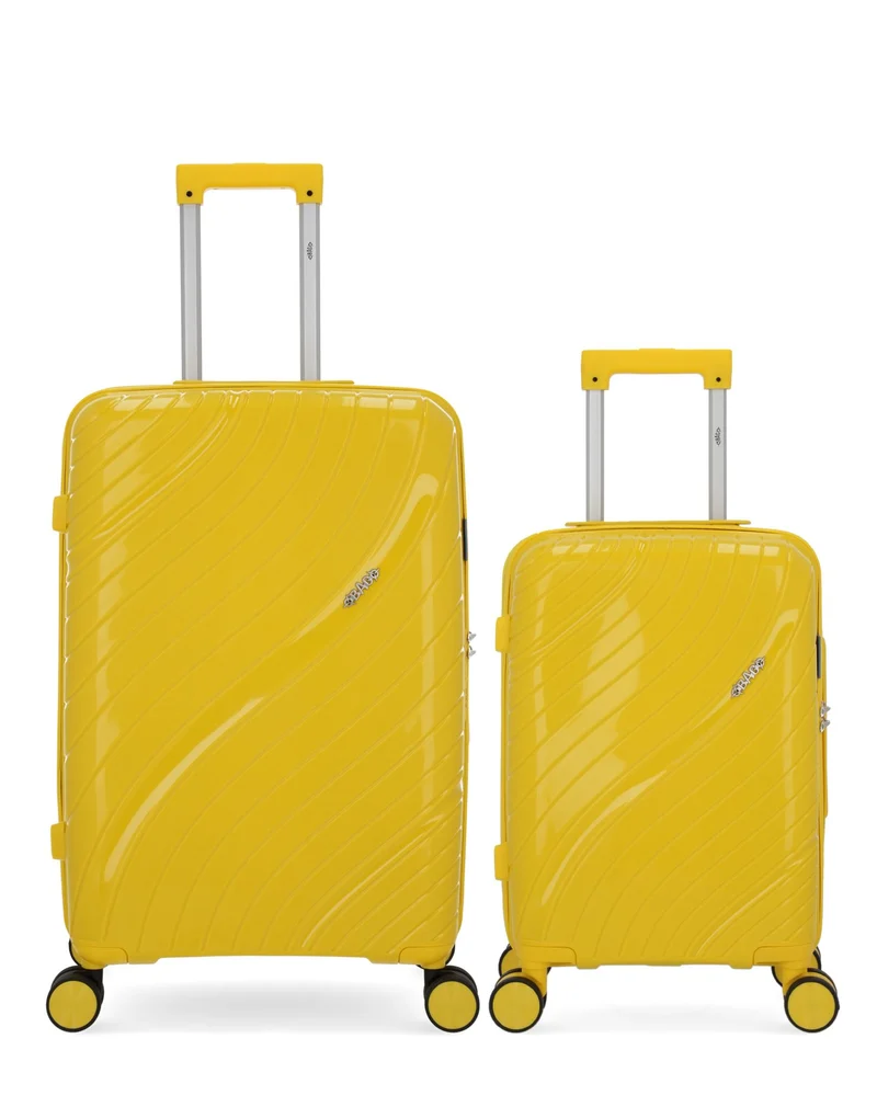 OBAGO – 2er-Pack – Mittelgroßer Koffer und Handgepäck XS LYRA