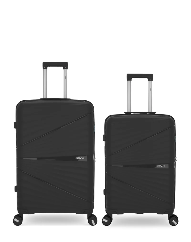 OBAGO – 2er-Pack – Großer Koffer und mittelgroßer Koffer VELA