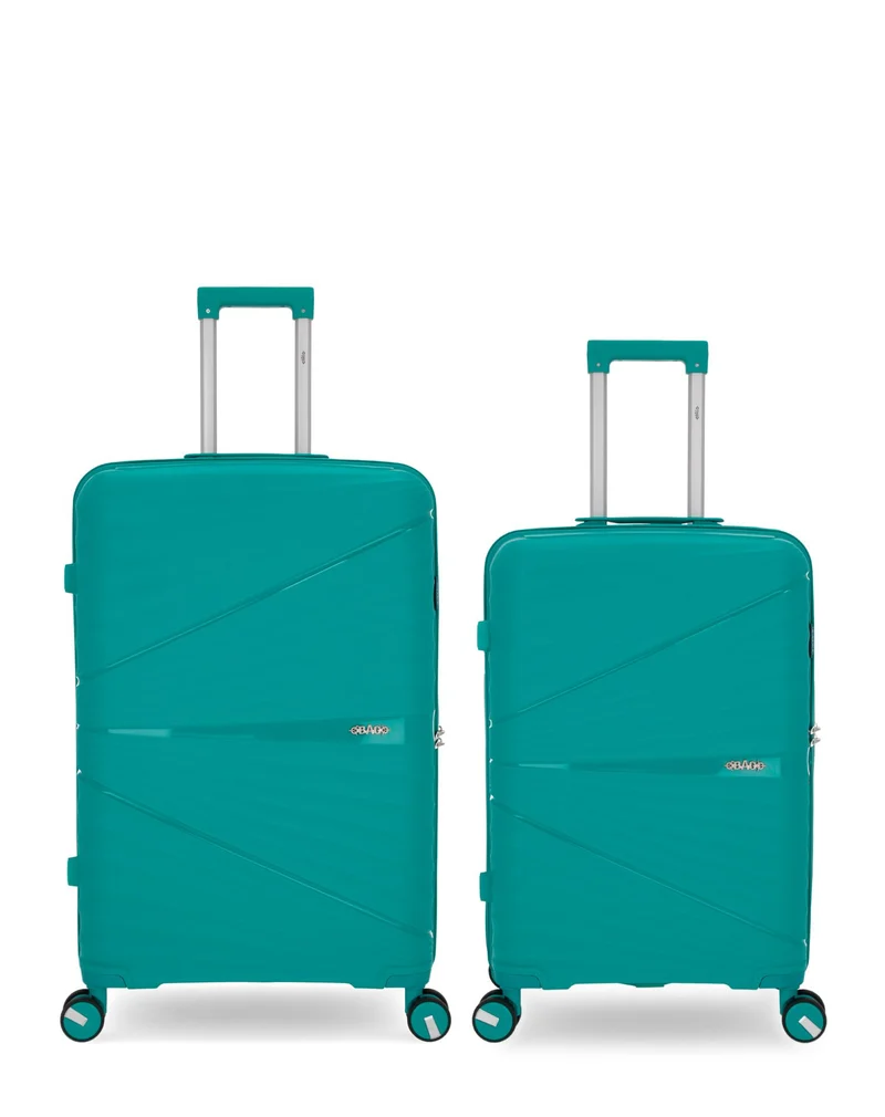 OBAGO – 2er-Pack – Großer Koffer und mittelgroßer Koffer VELA