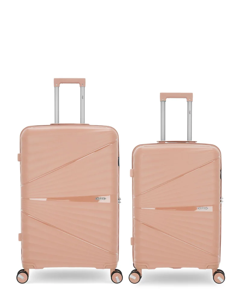 OBAGO – 2er-Pack – Großer Koffer und mittelgroßer Koffer VELA