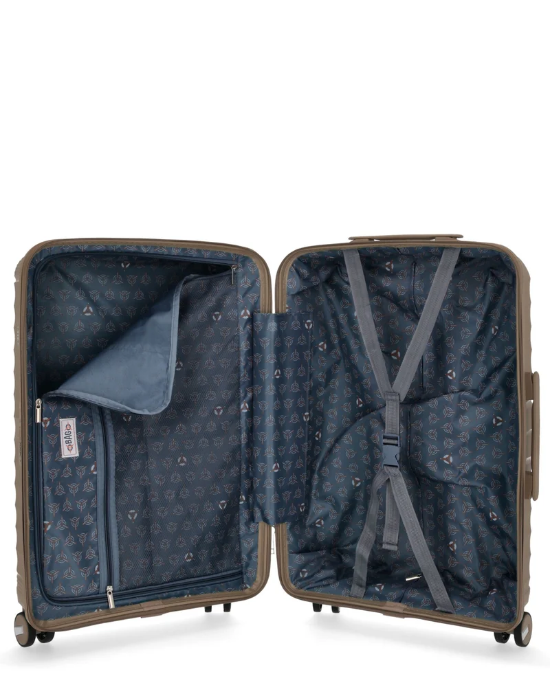 OBAGO – 2er-Pack – Mittelgroßer Koffer und großer Kosmetikkoffer VELA