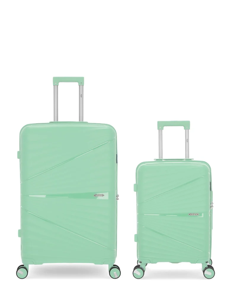 OBAGO – 2er-Pack – Großer Koffer und Handgepäck VELA