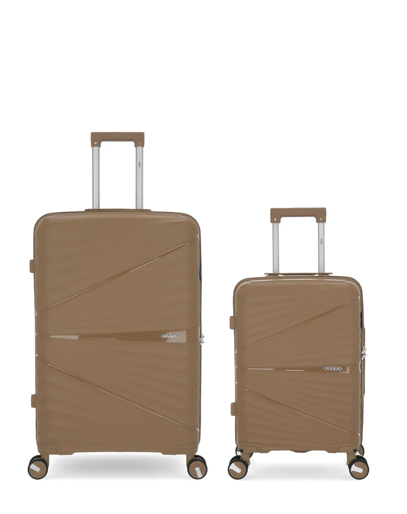 OBAGO – 2er-Pack – Großer Koffer und Handgepäck VELA