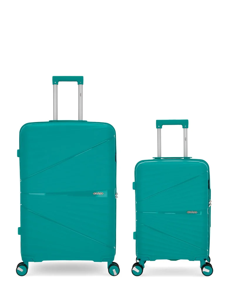 OBAGO – 2er-Pack – Großer Koffer und Handgepäck VELA
