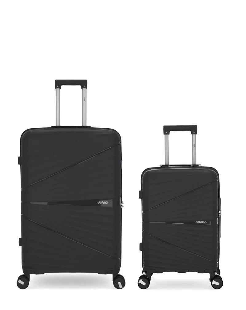 OBAGO – 2er-Pack – Großer Koffer und Handgepäck VELA