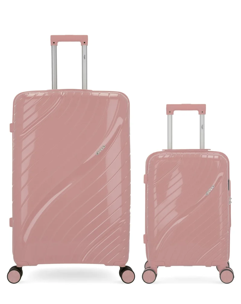 OBAGO – 2er-Pack – Großer Koffer und Handgepäck XS LYRA