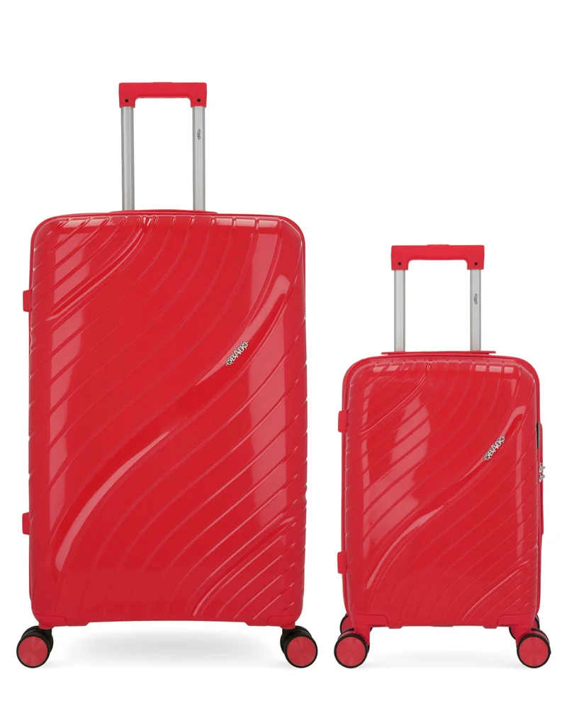 OBAGO – 2er-Pack – Großer Koffer und Handgepäck XS LYRA