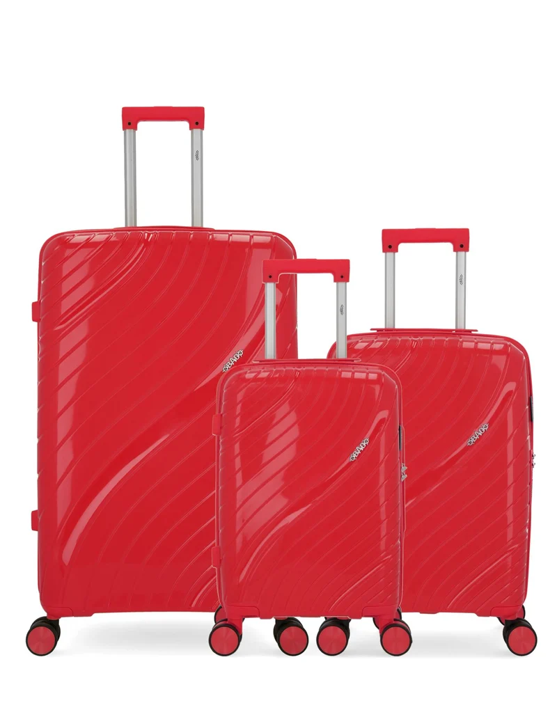 OBAGO – 3er-Pack – Großer Koffer, Handgepäck und Handgepäck XS LYRA