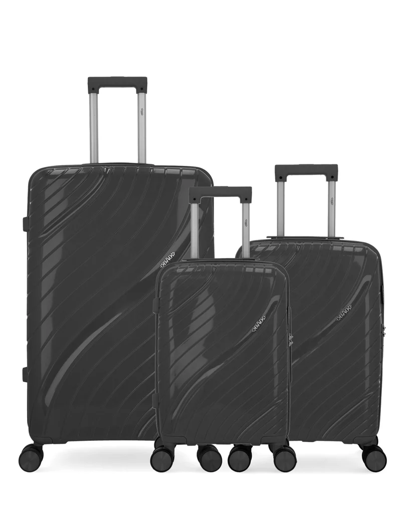 OBAGO – 3er-Pack – Großer Koffer, Handgepäck und Handgepäck XS LYRA