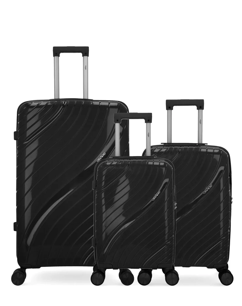 OBAGO – 3er-Pack – Großer Koffer, Handgepäck und Handgepäck XS LYRA
