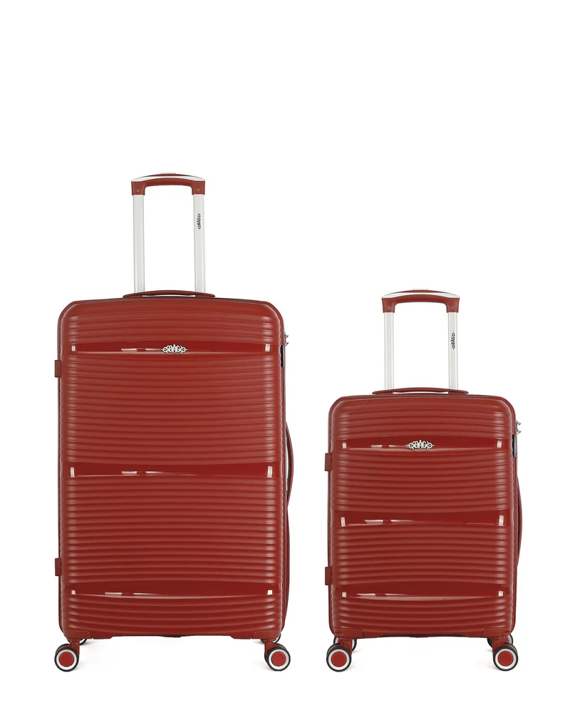 OBAGO – 2er-Pack – Großer Koffer und Handgepäck CENTAURE