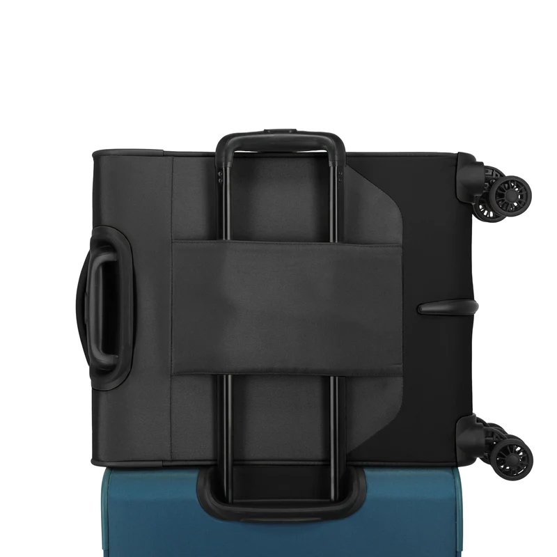 Travelite Umbria - 4-Rollen-Kabinentrolley S 55 cm (schwarz)