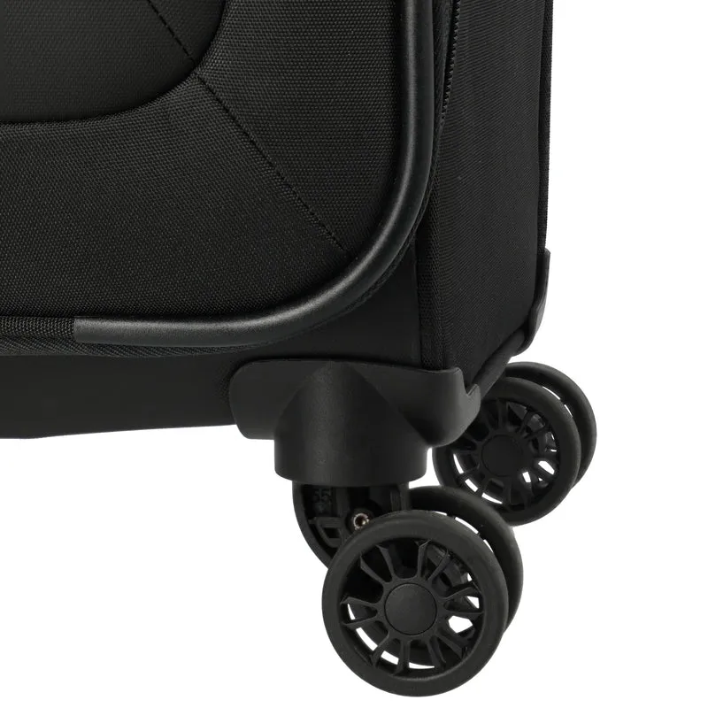 Travelite Umbria - 4-Rollen-Kabinentrolley S 55 cm (schwarz)