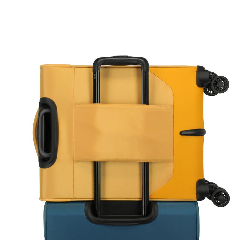 Travelite Umbria - 4-Rollen-Kabinentrolley S 55 cm (golden glow)