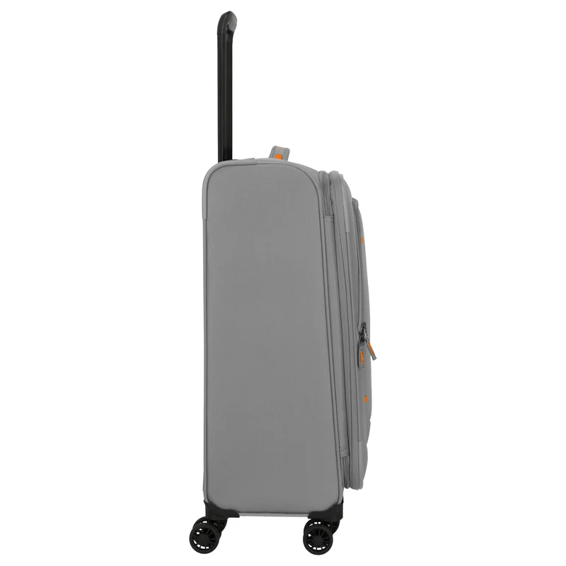 Travelite Umbria - 4-Rollen-Trolley M 67 cm erw. (smoky grey)