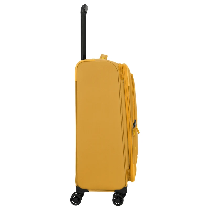 Travelite Umbria - 4-Rollen-Trolley M 67 cm erw. (golden glow)
