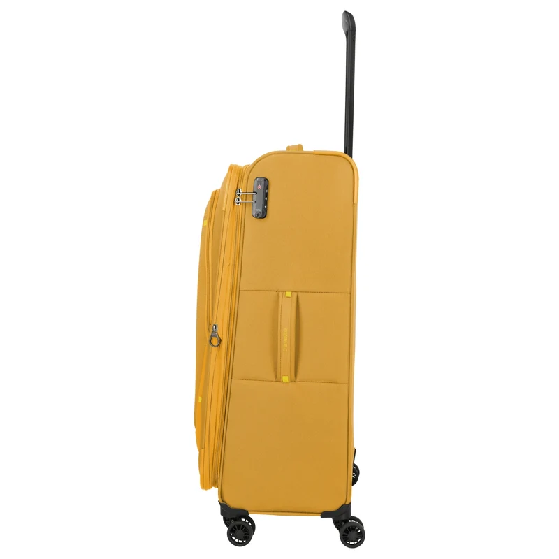 Travelite Umbria - 4-Rollen-Trolley L 77 cm erw. (golden glow)