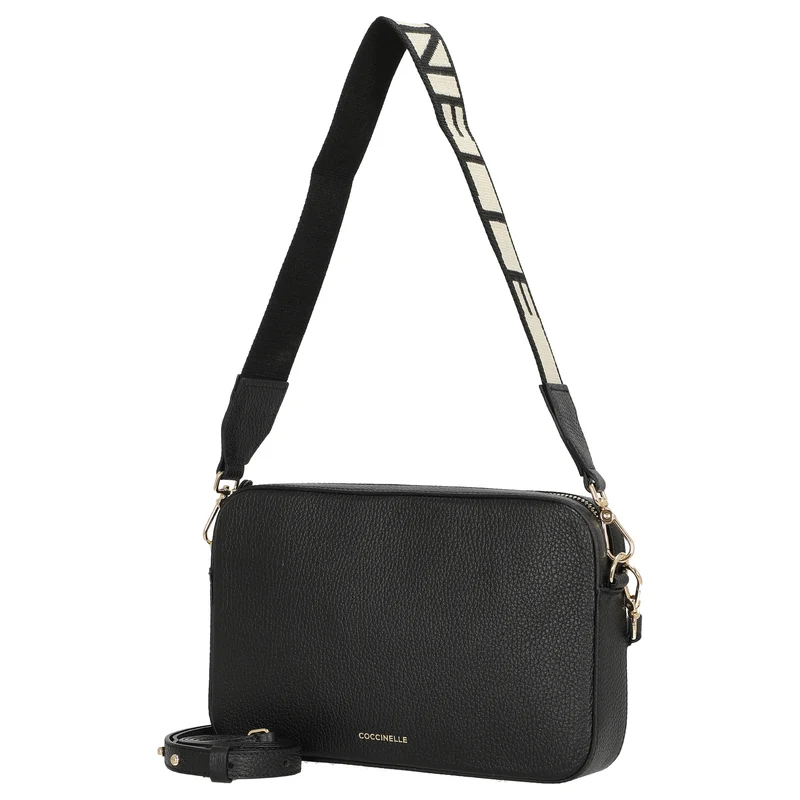 Coccinelle Tebe - Umhängetasche 24 cm (noir)