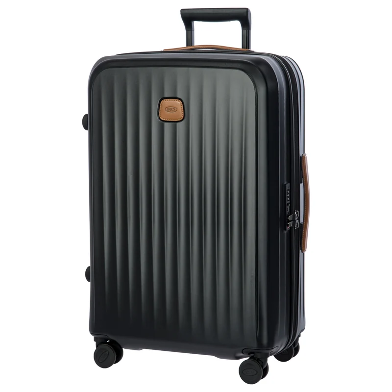 Brics Taormina - 4-Rollen-Trolley M 69 cm erw. (schwarz)