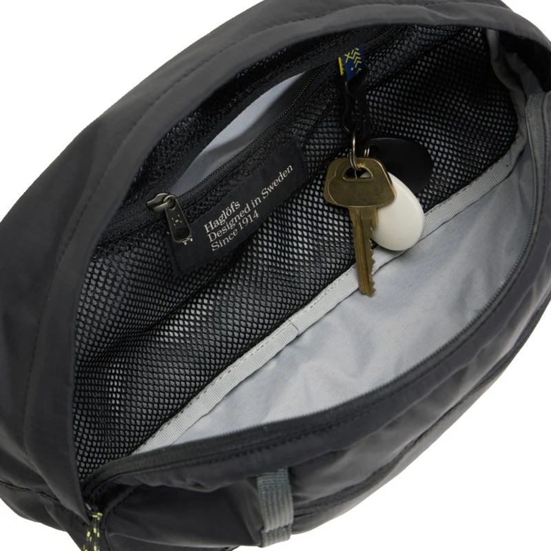 Haglöfs Tight Hip Pack 3,5L - Gürteltasche 25 cm (true black/magnetite)