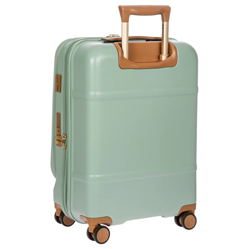 Brics Bellagio - 4-Rollen-Kabinentrolley mit Vortasche S 55 cm erw. USB (eucalyptus)