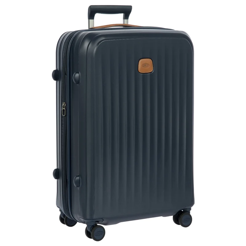 Brics Taormina - 4-Rollen-Trolley M 69 cm erw. (blau)