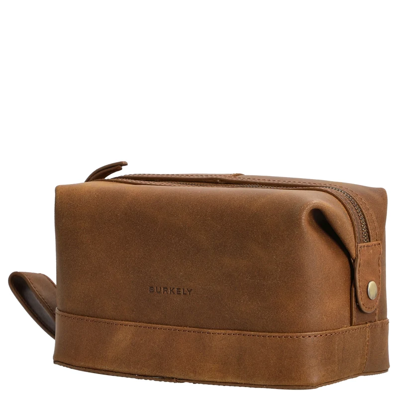 Burkley Fundamentals Vintage Riley - Kulturbeutel 23 cm (cognac)