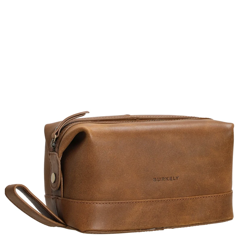 Burkley Fundamentals Vintage Riley - Kulturbeutel 23 cm (cognac)
