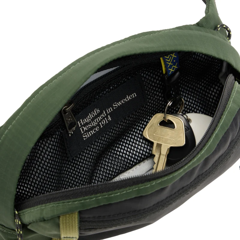 Haglöfs Tight Hip Pack 1 - Gürteltasche 19 cm (seaweed green/true black)