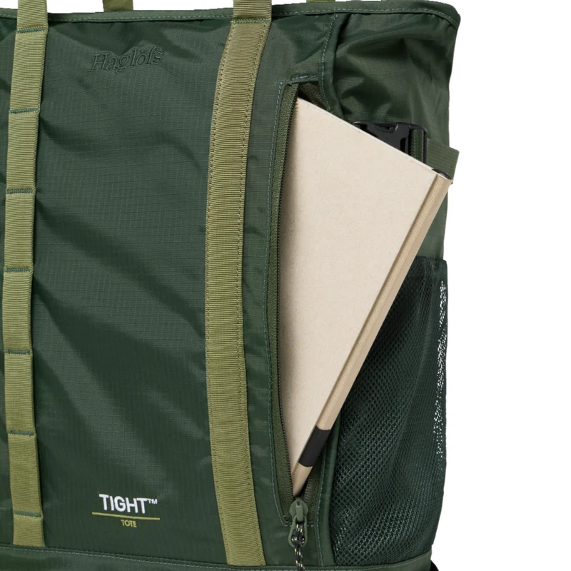 Haglöfs Tight Tote 25 - Umhängetasche/Rucksack 40 cm (seaweed green/true black)