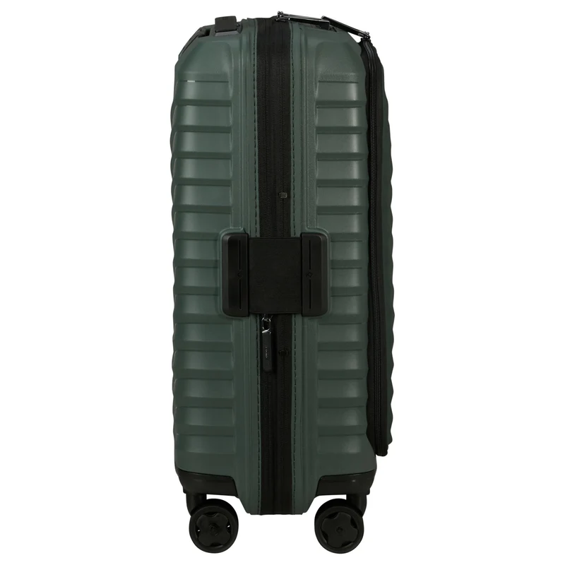 Samsonite Intuo Easy Access - 4-Rollen-Kabinentrolley mit Laptopfach 15.6" 55 cm erw. (olive green)
