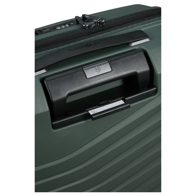 Samsonite Intuo Easy Access - 4-Rollen-Kabinentrolley mit Laptopfach 15.6" 55 cm erw. (olive green)