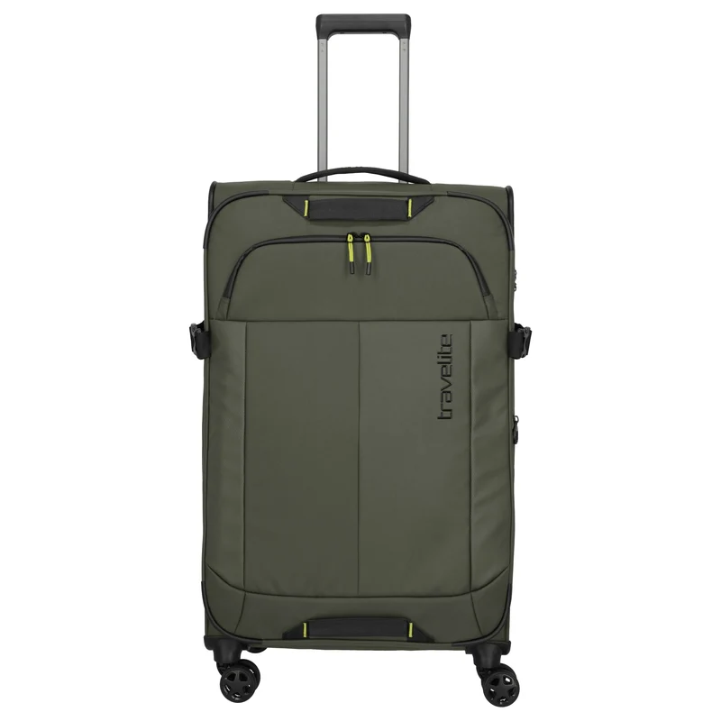 Travelite Briize - 4-Rollen-Trolley L 78 cm erw. (khaki)