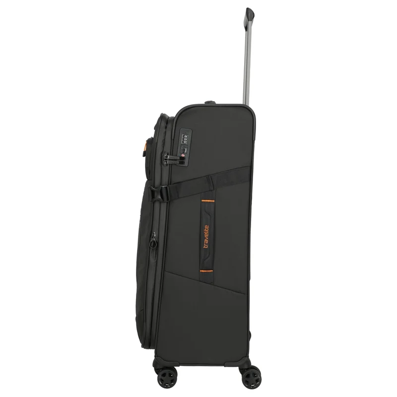 Travelite Briize - 4-Rollen-Trolley L 78 cm erw. (schwarz)