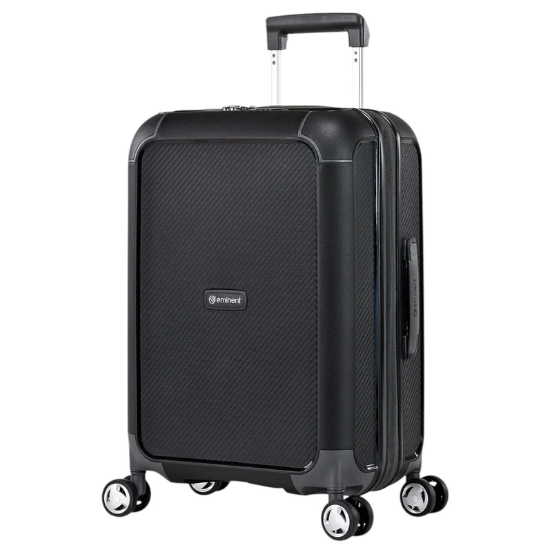 Eminent AEGIS - 4-Rollen-Kabinentrolley 55 cm erw. (midnight black)