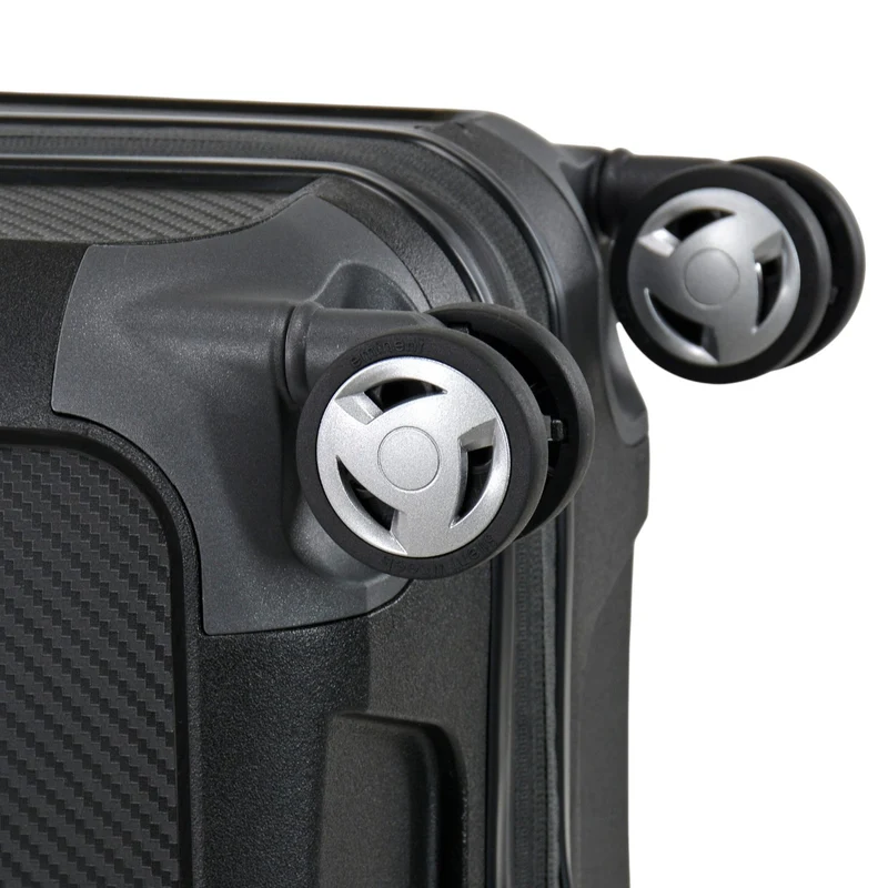 Eminent AEGIS - 4-Rollen-Kabinentrolley 55 cm erw. (midnight black)