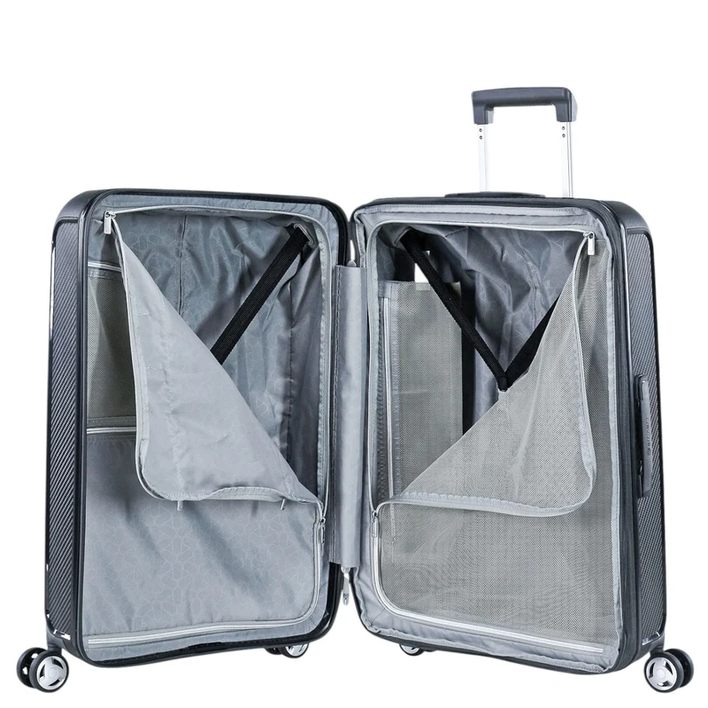 Eminent AEGIS - 4-Rollen-Trolley 67 cm erw. (midnight black, )