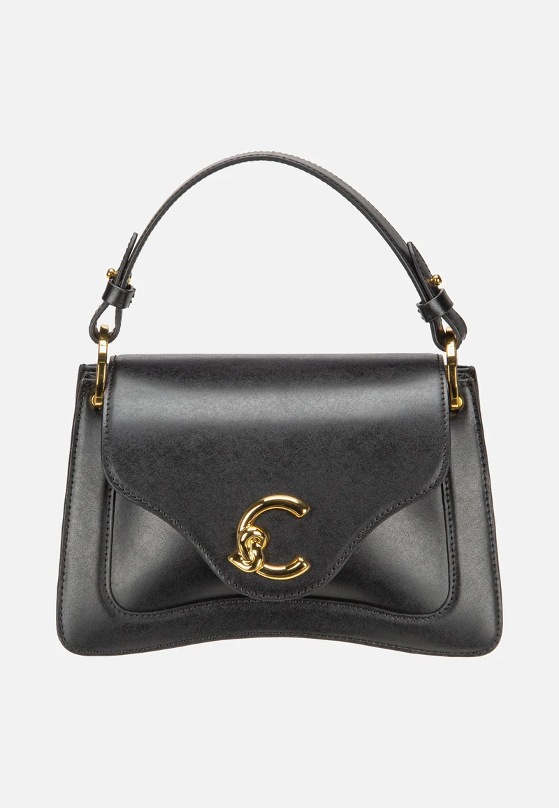 C-Me Calf 1802 Noir - Henkeltasche