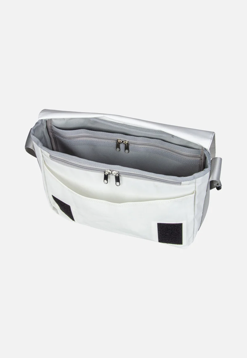 Barkasse Mini Stencil-Weiß/Grau - Messenger Bag
