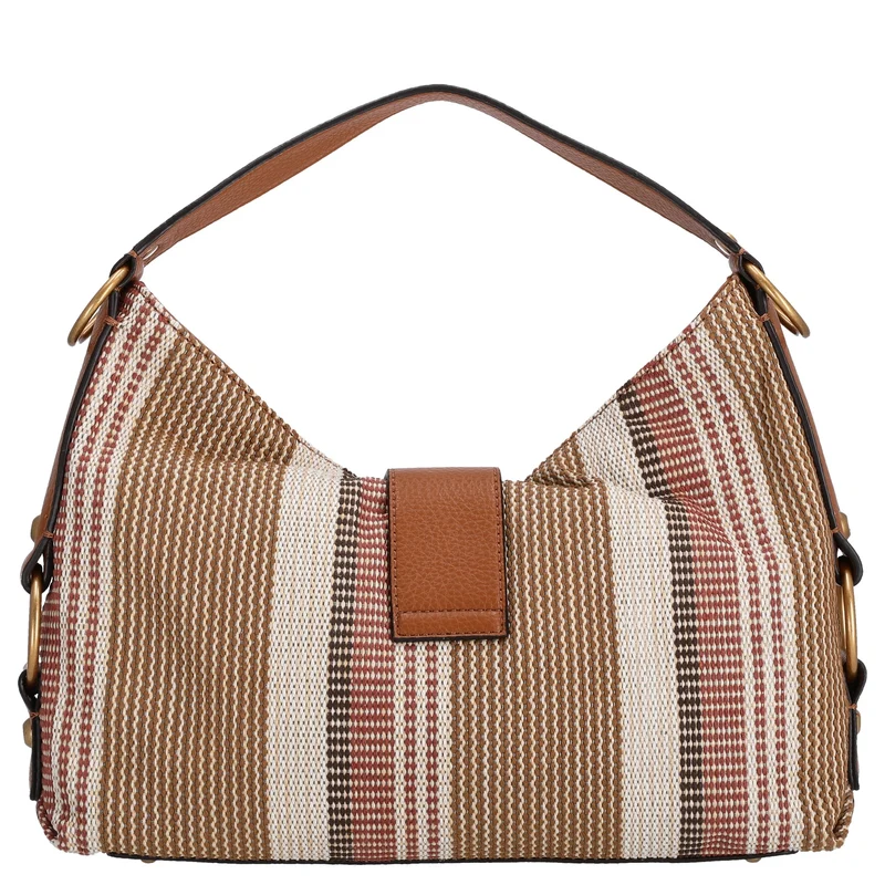 Guess Camden - Schultertasche 34.5 cm (cognac multi)