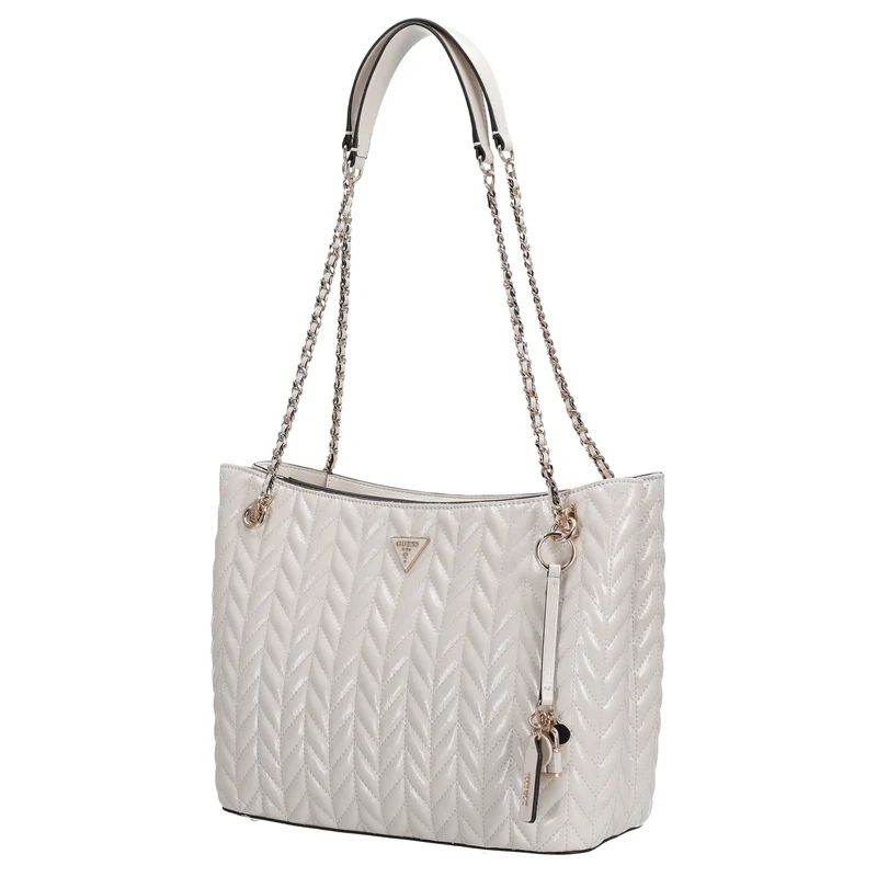 Guess Cherly Two Compartment Tote - Shopper 32 cm (stone)
