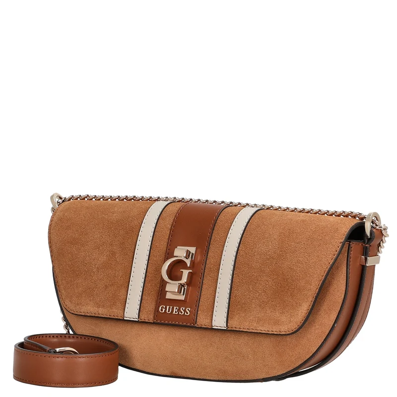 Guess Erenia Convertible Xbody - Umhängetasche 26 cm (cognac multi)